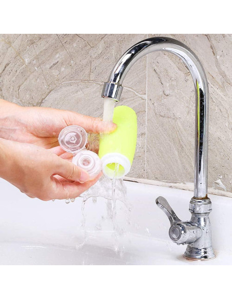 Botellas de Silicona a Prueba de Fugas HubHnb 100 ml - Paquete de 4