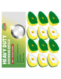 Cabezal de Repuesto para Varita de Platos HELIME Amarillo