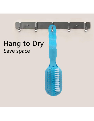 Cepillo de Uñas Doble Cara Xjinmin 4 Pcs Cerdas Suaves