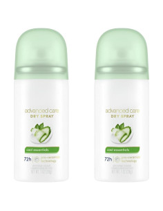 Paquete de 2 desodorantes en spray antitranspirantes Genérico 28 g