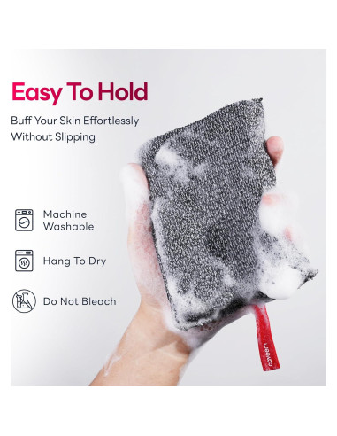 Esponja Exfoliante Corporal Caveem Doble Textura 2 Piezas