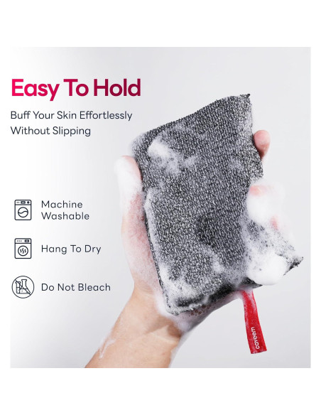 Esponja Exfoliante Corporal Caveem Doble Textura 2 Piezas