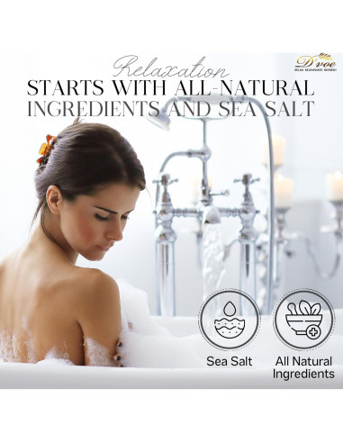 Juego de Bombas de Baño D'Voe 12 Pcs 99g Naturales Aromas