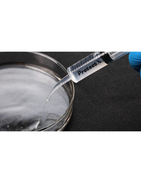 Jeringas de Irrigación Dental ProtectX 50 Paquete 12ml Punta Curvada