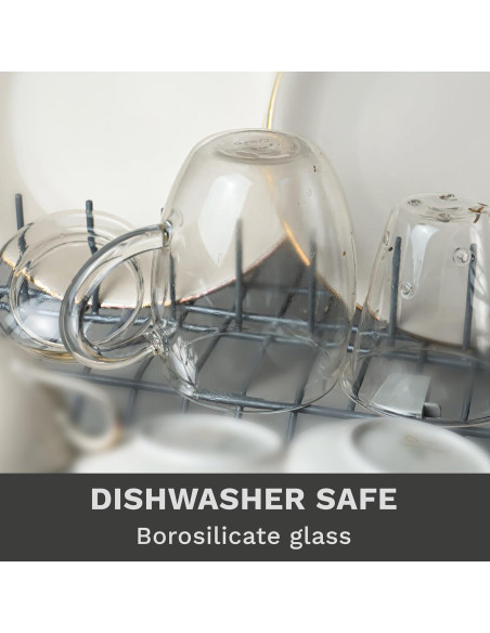 Vaso de Té Creano 400ml con Infusor y Tapa - Apto Microondas