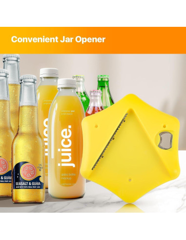 Abrelatas Bajo Mueble Encheaune RX003 Amarillo 2 en 1