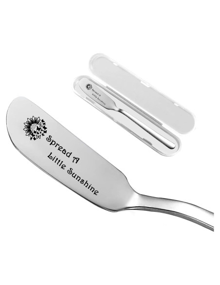 Cuchillo para Mantequilla Odoor Fan Grabado Humorístico 16.5 cm