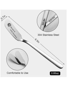 Cuchillo para Mantequilla Odoor Fan Grabado Humorístico 16.5 cm 2