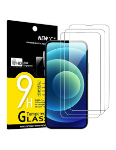 Protector de Pantalla Vidrio Templado NEW'C para iPhone 14/13/13 Pro 15.5 cm
