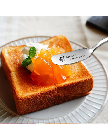 Cuchillo para Mantequilla Odoor Fan Grabado Humorístico 16.5 cm