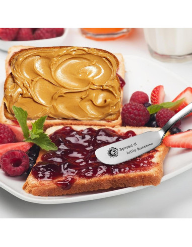 Cuchillo para Mantequilla Odoor Fan Grabado Humorístico 16.5 cm