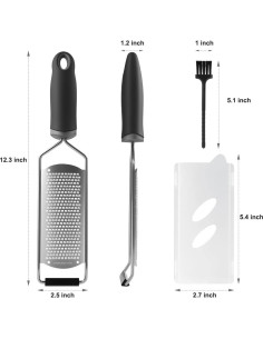 Rallador de Acero Inoxidable Anddgrous con Mango Antideslizante 2