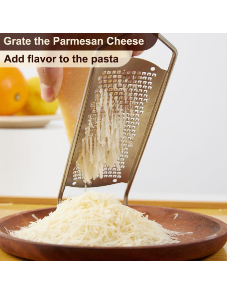 Rallador de Acero Inoxidable Anddgrous con Mango Antideslizante