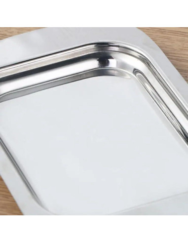 Plato para Mantequilla Leadigol con Tapa y 2 Espátulas 18.6x12cm