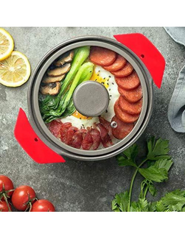 Set de 8 Cubiertas de Silicona para Mangos de Olla FEROTED