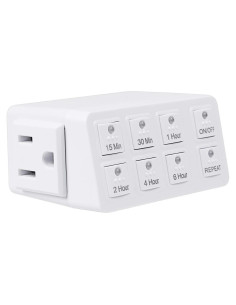 Temporizador de Cuenta Regresiva BN-LINK 15A 1875W Interior