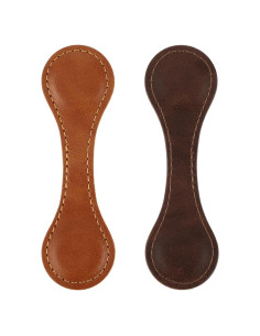 Marcador de Página de Cuero Magnético Dimeho Vintage 2 Pcs