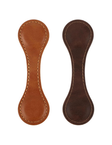 Marcador de Página de Cuero Magnético Dimeho Vintage 2 Pcs