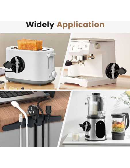 Organizador de Cables para Electrodomésticos SZJX - 4 Paquetes