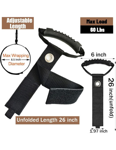 Soporte para Cables Swingers 71 cm Nylon 6 Piezas Resistente