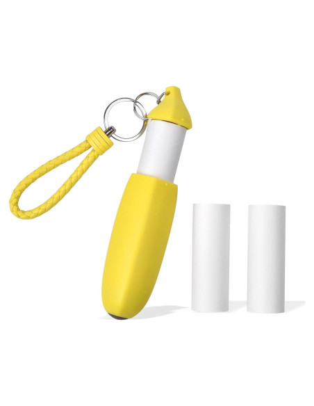 Rodillo Quitapelusas Portátil Astfys Amarillo - 13cm x 4cm