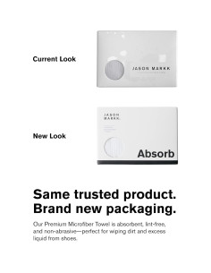 Toalla de Microfibra Jason Markk 30x30 cm, Lavable y Absorbente 2