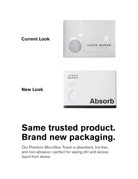 Toalla de Microfibra Jason Markk 30x30 cm, Lavable y Absorbente