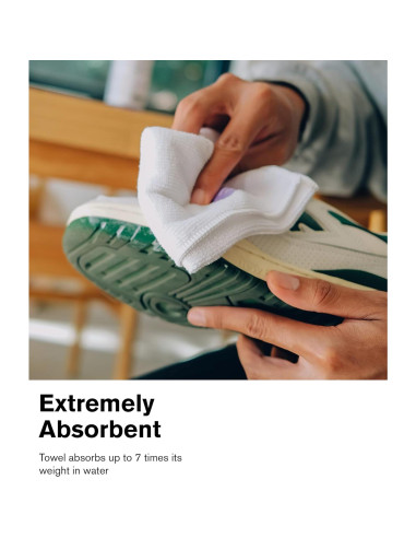 Toalla de Microfibra Jason Markk 30x30 cm, Lavable y Absorbente