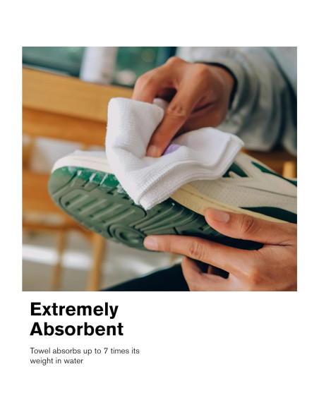 Toalla de Microfibra Jason Markk 30x30 cm, Lavable y Absorbente