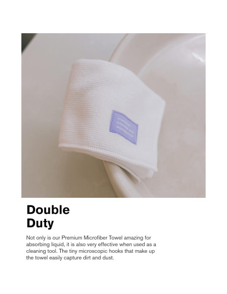 Toalla de Microfibra Jason Markk 30x30 cm, Lavable y Absorbente