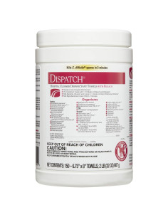 Toallitas Desinfectantes Dispatch Clorox con Lejía 150 Unidades