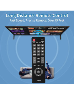 Control Remoto Universal NH305UD Auilzlz para Televisores Emerson 2