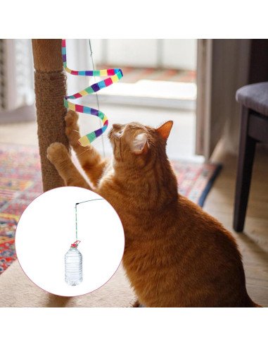 Juguetes Interactivos para Gatos InnoHHustle 2 Pcs Varitas Coloridas