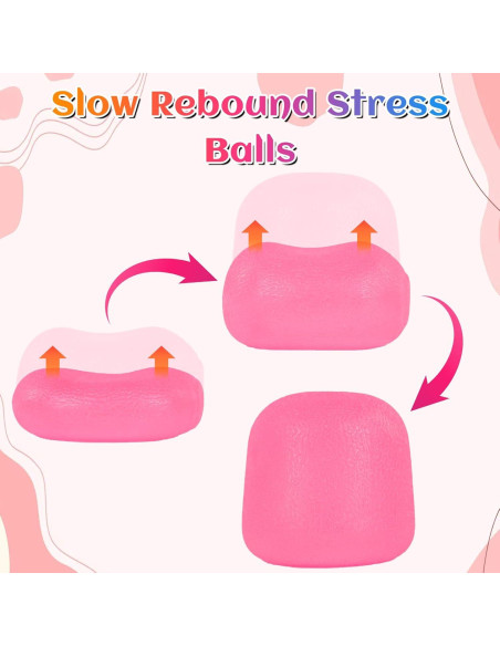 Paquete de 3 Juguetes Sensoriales Antiestrés WISYME - Pelotas Fidget