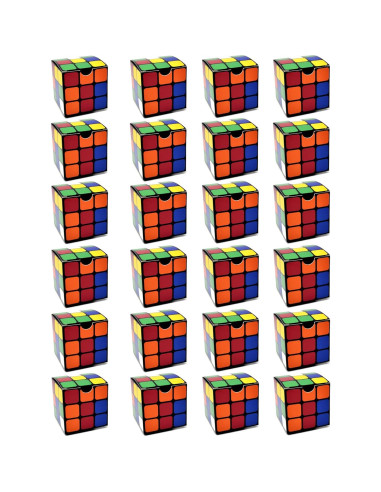 Cajas de Favor de Fiesta Cubo Mágico Regalo Boutique 24 Pcs