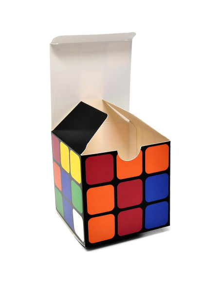 Cajas de Favor de Fiesta Cubo Mágico Regalo Boutique 24 Pcs