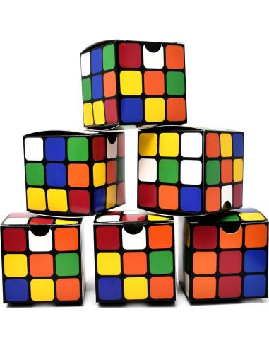 Cajas de Favor de Fiesta Cubo Mágico Regalo Boutique 24 Pcs
