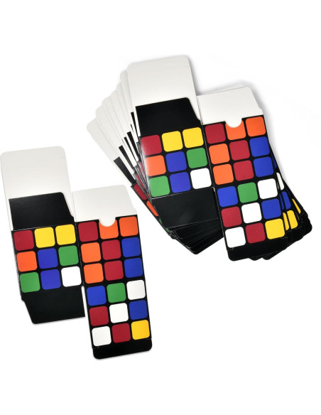 Cajas de Favor de Fiesta Cubo Mágico Regalo Boutique 24 Pcs