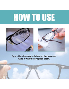 Spray Limpiador de Lentes 100ml - Removedor de Rayones Gafas 2