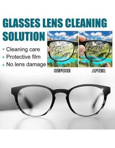 Spray Limpiador de Lentes 100ml - Removedor de Rayones Gafas