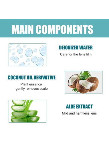 Spray Limpiador de Lentes 100ml - Removedor de Rayones Gafas