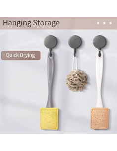 Cepillo de Platos ARCLIBER con Mango Ergonómico y 5 Recambios 2