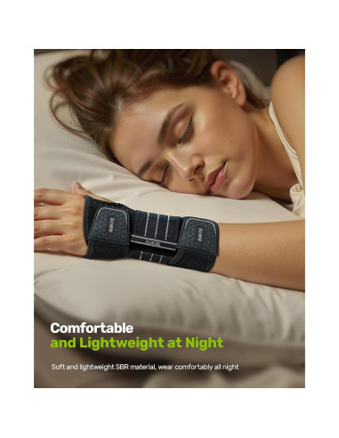 Férula para Túnel Carpiano Rakiie Mediana Mano Derecha Gris