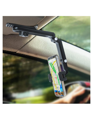 Soporte para Teléfono de Visera Solar XEFINAL 360 Plegable