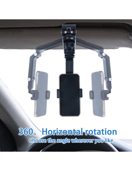 Soporte para Teléfono de Visera Solar XEFINAL 360 Plegable