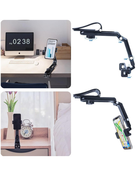 Soporte para Teléfono de Visera Solar XEFINAL 360 Plegable