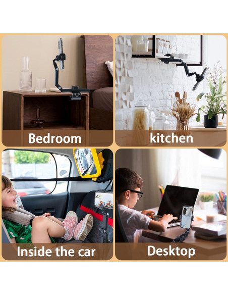 Soporte para Teléfono de Visera Solar XEFINAL 360 Plegable