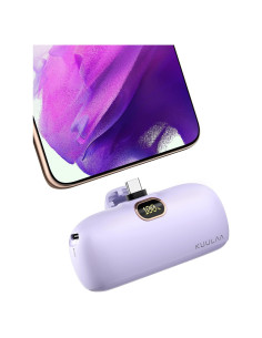 Cargador Portátil Kuulaa USB-C 5000mAh Carga Rápida 20W