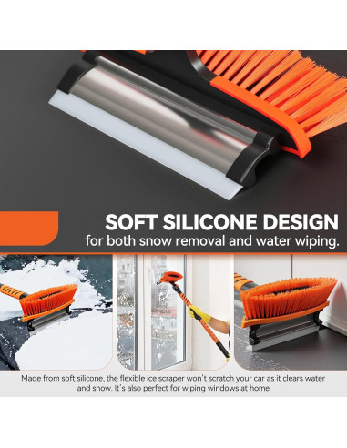 Cepillo de Nieve y Raspador de Hielo SIOKIUU CY-0122 110 cm