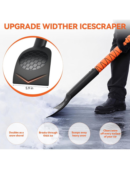 Cepillo de Nieve y Raspador de Hielo SIOKIUU CY-0122 110 cm